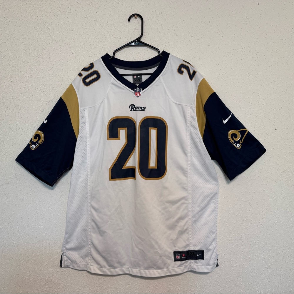 NFL Nike Jalen Ramsey #20 White Los Angeles Rams Game Jersey